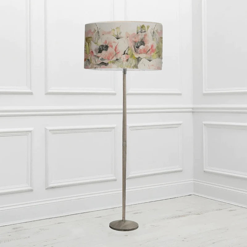 Voyage Maison Solensis Floor Lamp with Papavera Sweetpea Shade Bundle