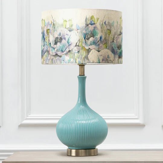 Voyage Maison URSULA & PAPAVERA EVA COMPLETE TABLE LAMP AQUA/VERONICA Bundle