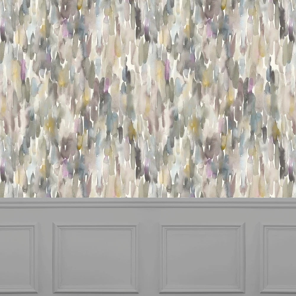 Voyage Maison Voyage Maison Wallpaper ABSTRACT Azima 1.4m Wide Width Wallpaper (By The Metre) in Ironstone