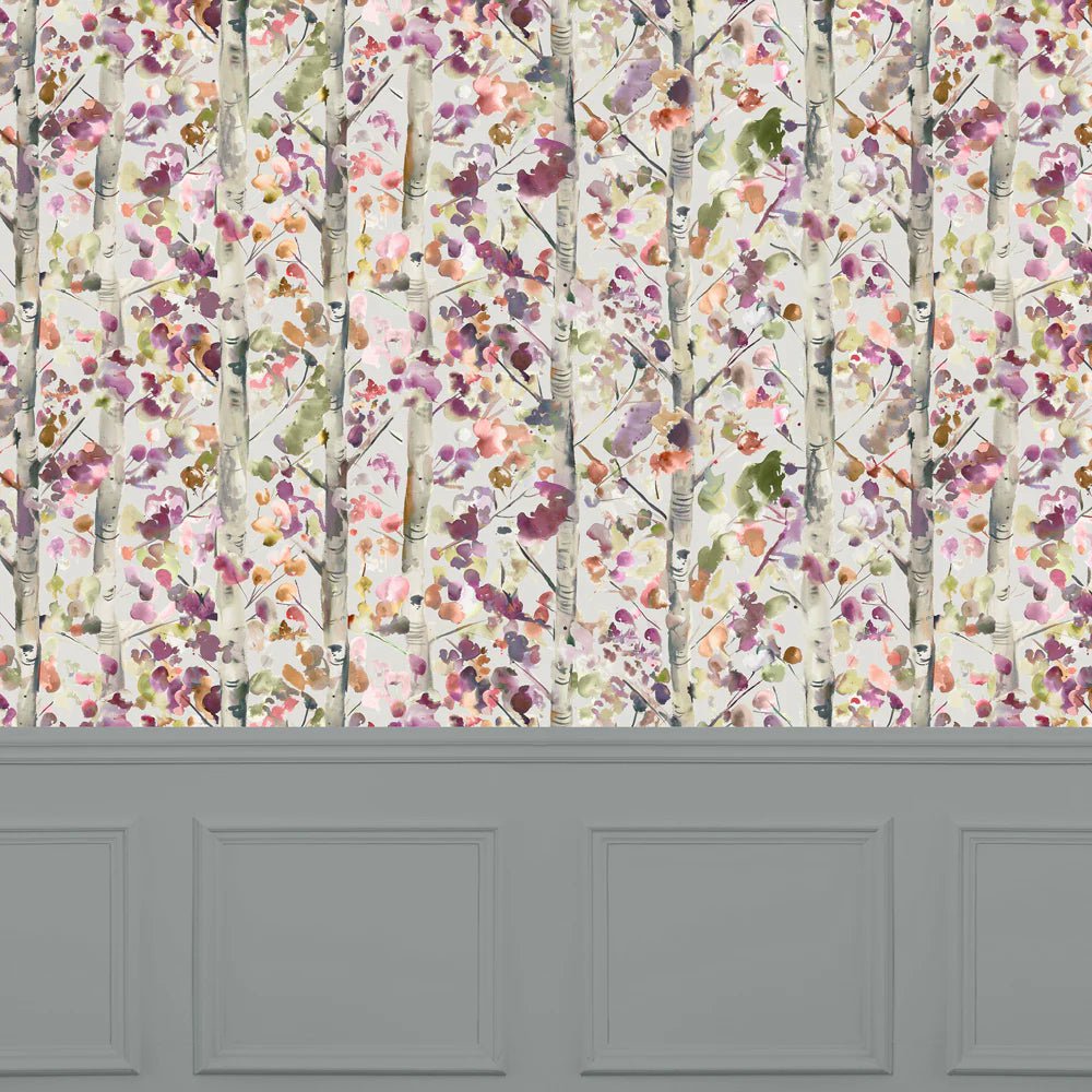 Voyage Maison Voyage Maison Wallpaper ABSTRACT Jumanah 1.4m Wide Width Wallpaper (By The Metre) in Grenadine