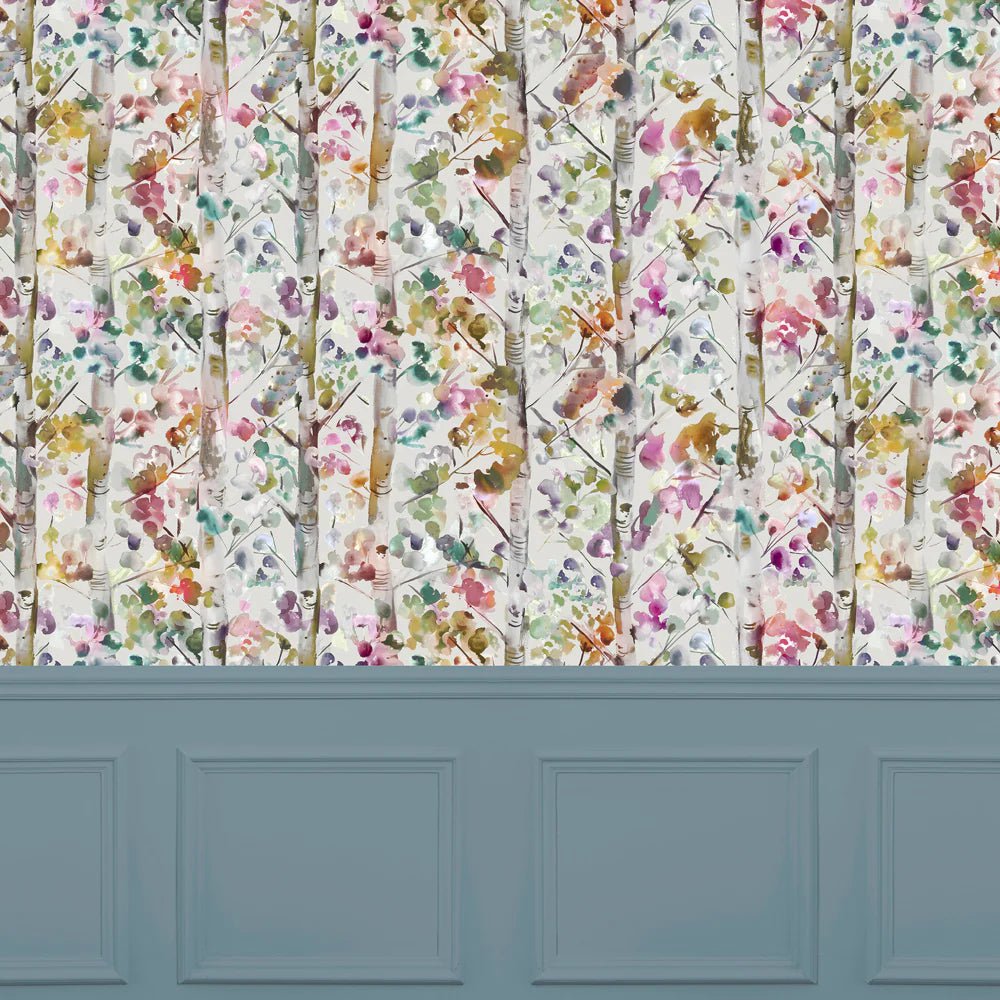 Voyage Maison Voyage Maison Wallpaper ABSTRACT Jumanah 1.4m Wide Width Wallpaper (By The Metre) in Lotus