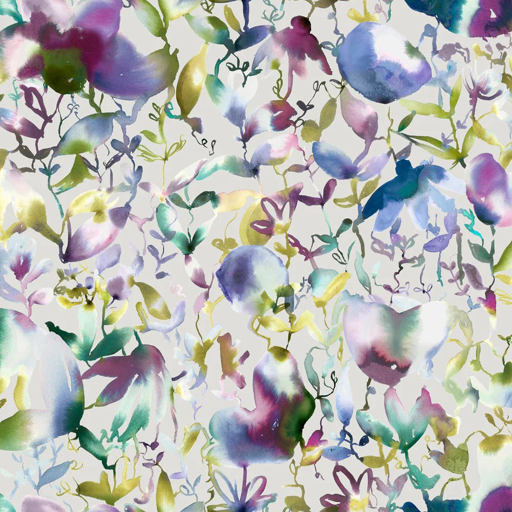 Voyage Maison Voyage Maison Wallpaper ABSTRACT Nelia 1.4m Wide Width Wallpaper (By The Metre) in Indigo