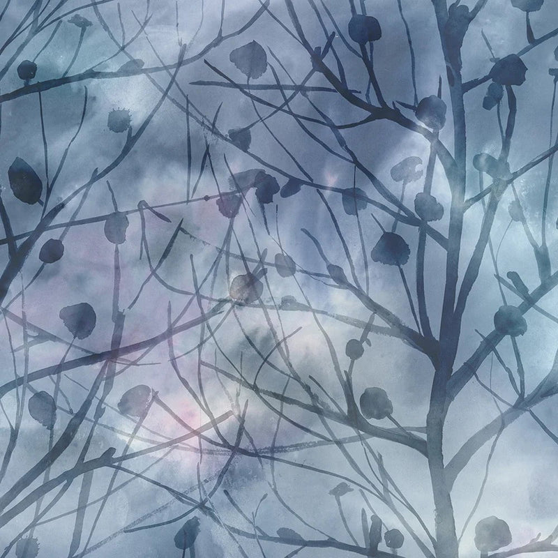 ZEUS 1.4M WIDE-WIDTH WALLPAPER MIDNIGHT by Voyage Maison