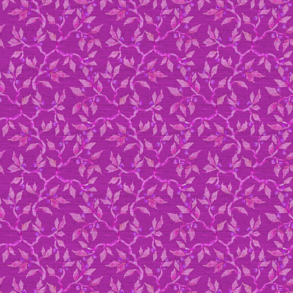 Voyage Maison Voyage Maison Wallpaper Animals Fuchsia Vesper 1.4m Wide Width Wallpaper (By The Metre) - 9 colours available