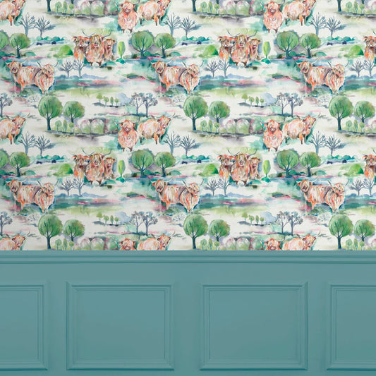 Voyage Maison Voyage Maison Wallpaper Animals HEILAN 1.4M WIDE WIDTH WALLPAPER (BY THE METRE) HERD