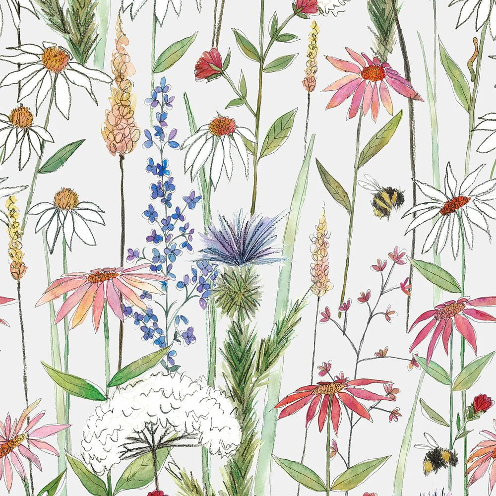 Voyage Maison Voyage Maison Wallpaper Animals HERMIONE 1.4M WIDE WIDTH WALLPAPER (BY THE METRE) in Linen