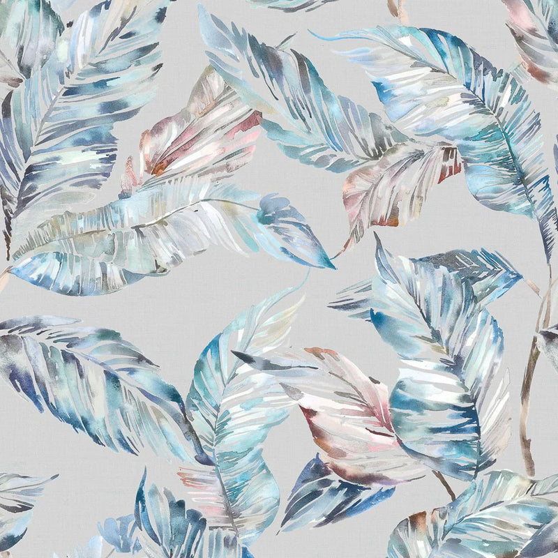 MIZUNA 1.4M WIDE-WIDTH WALLPAPER COBALT by Voyage Maison.