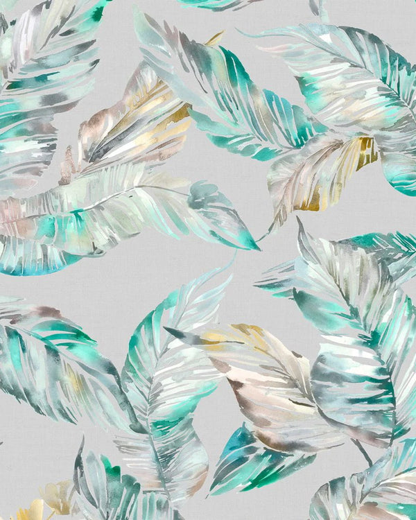 MIZUNA 1.4M WIDE-WIDTH WALLPAPER EMERALD by Voyage Maison