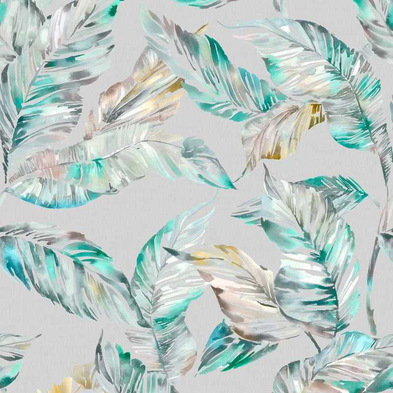 MIZUNA 1.4M WIDE-WIDTH WALLPAPER EMERALD by Voyage Maison