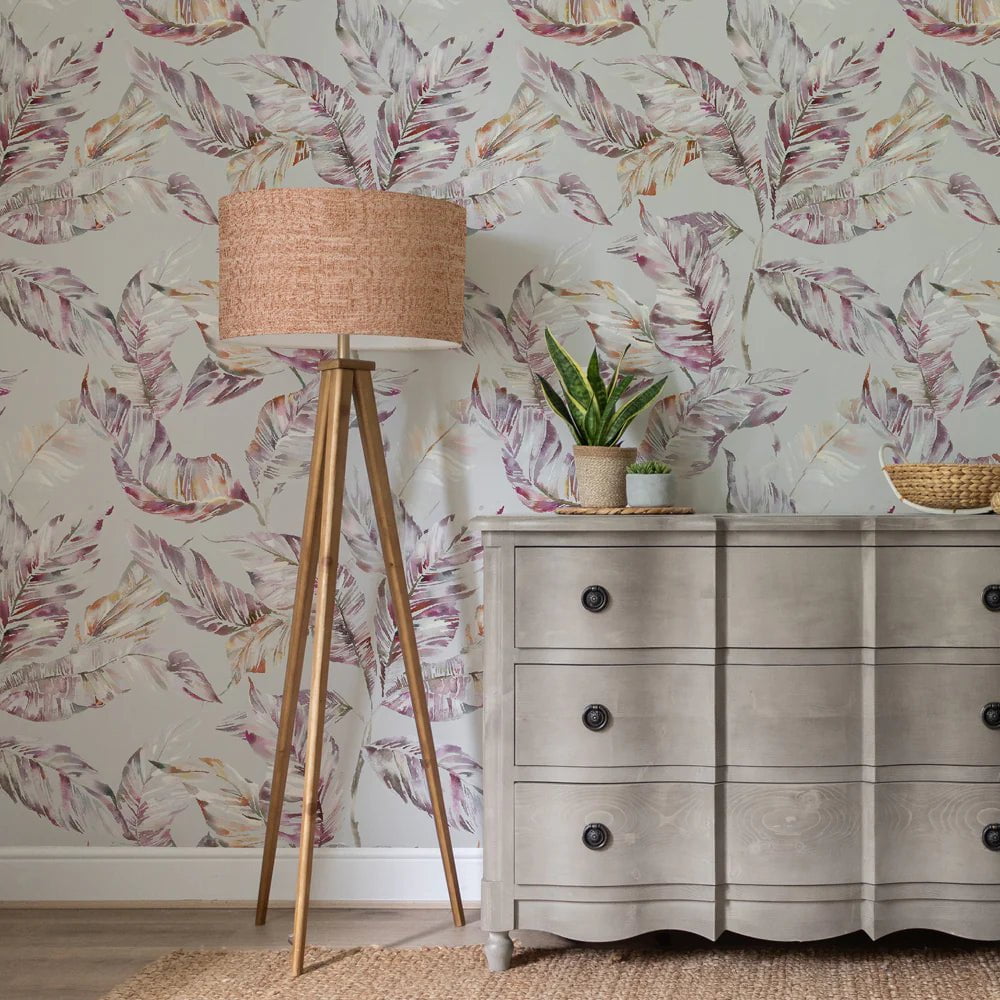 Voyage Maison Voyage Maison Wallpaper Animals Mizuna 1.4m Wide Width Wallpaper (By The Metre) in Tourmaline