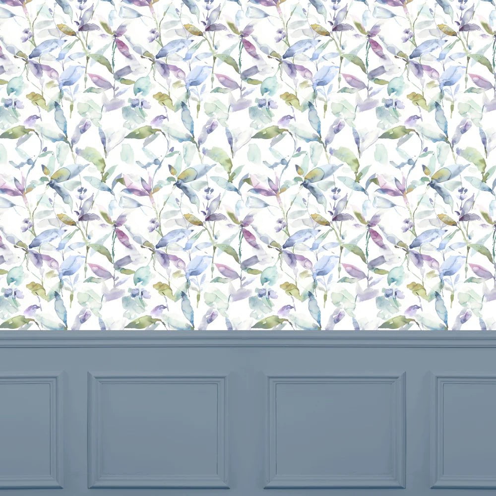 Voyage Maison Voyage Maison Wallpaper Animals Naura 1.4m Wide Width Wallpaper (By The Metre) in Pacific