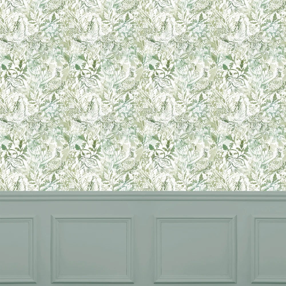 Voyage Maison Voyage Maison Wallpaper Animals Rothesay 1.4m Wide Width Wallpaper (By The Metre) in Meadow