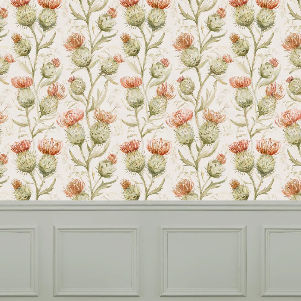 Voyage Maison Voyage Maison Wallpaper Animals Thistle Glen 1.4m Wide Width Wallpaper (By The Metre) in Autumn