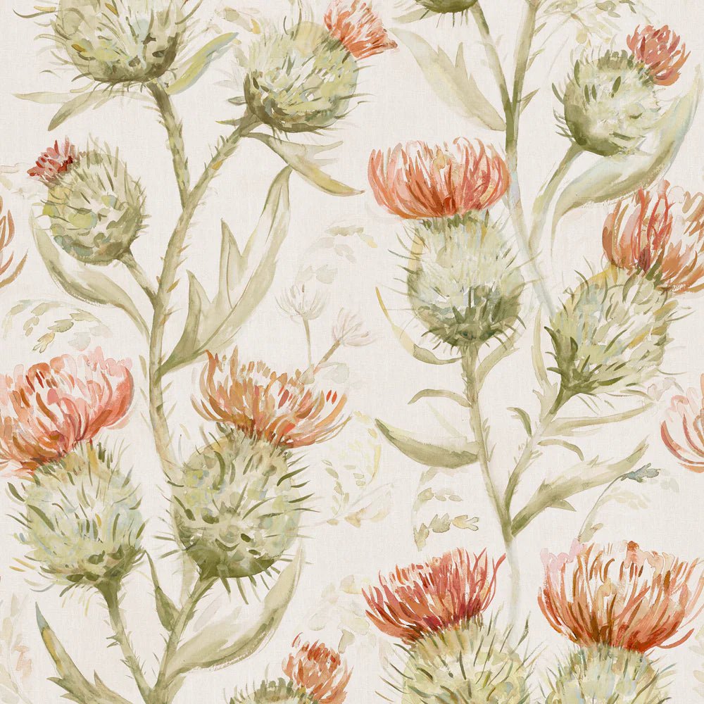 Voyage Maison Voyage Maison Wallpaper Animals Thistle Glen 1.4m Wide Width Wallpaper (By The Metre) in Autumn