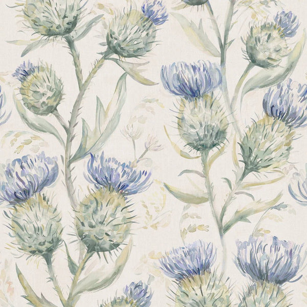 THISTLE GLEN 1.4M WIDE-WIDTH WALLPAPER WINTER by Voyage Maison