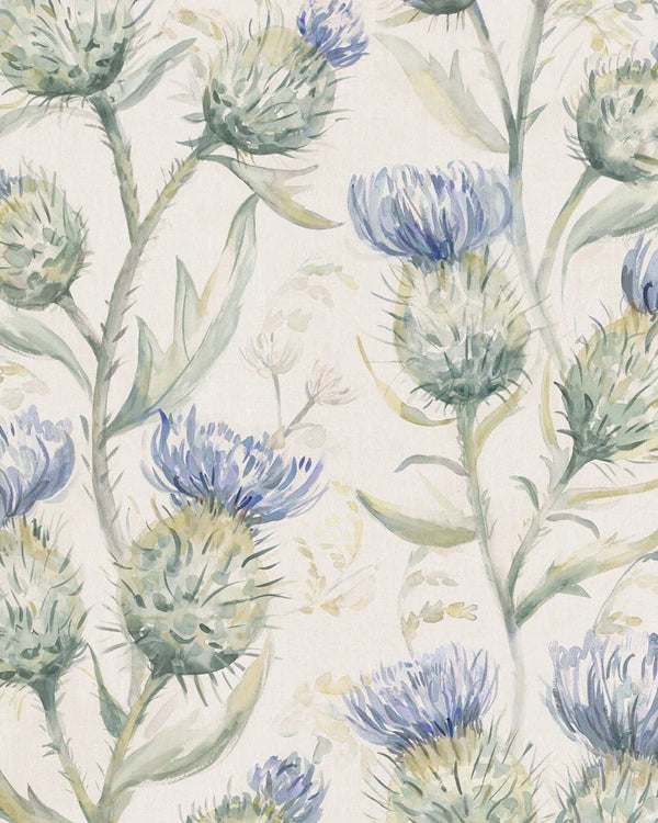 THISTLE GLEN 1.4M WIDE-WIDTH WALLPAPER WINTER by Voyage Maison