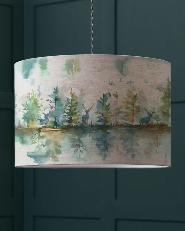 Voyage Maison Wilderness Eva & Elspeth Complete Table Lamp Duck/Topaz