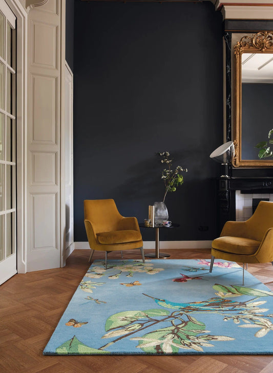 Wedgwood (Brink & Campman) Designer Rugs Wedgwood Hummingbird Pure New Wool Rug (available in 3 colours) by Brink & Campman