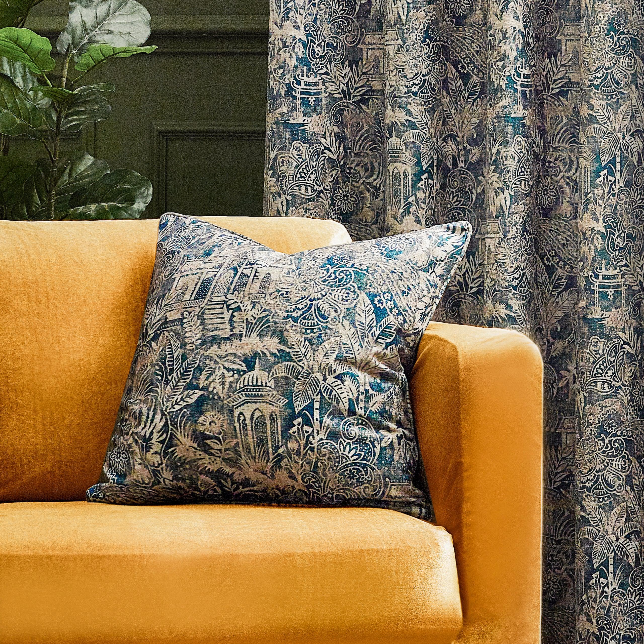 Wylder Cushions Wedgewood Bengal feather filled Cushion 50x50cm (4 colours to choose from)