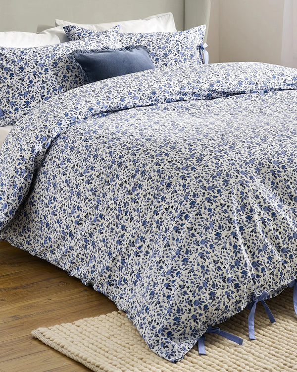Wylder Nature Hannah Duvet Cover Set – Blue
