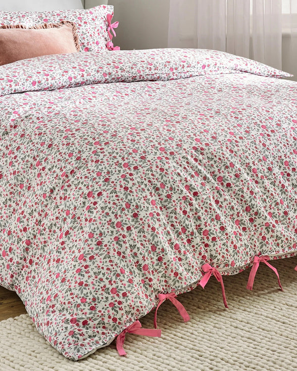 Wylder Nature Hannah Duvet Cover Set – Pink