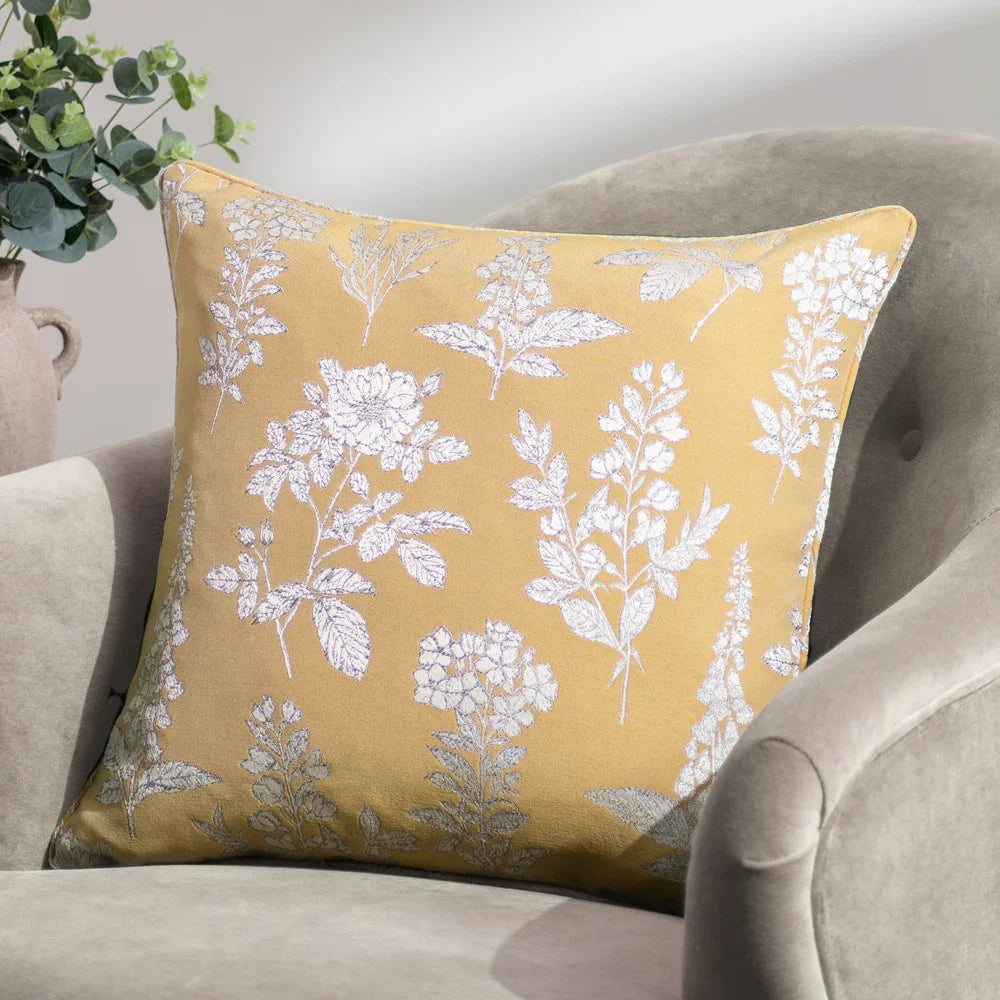 Wylder (Riva Home) Cushions Gold SOPHIA FEATHER FILLED CUSHION by Wylder