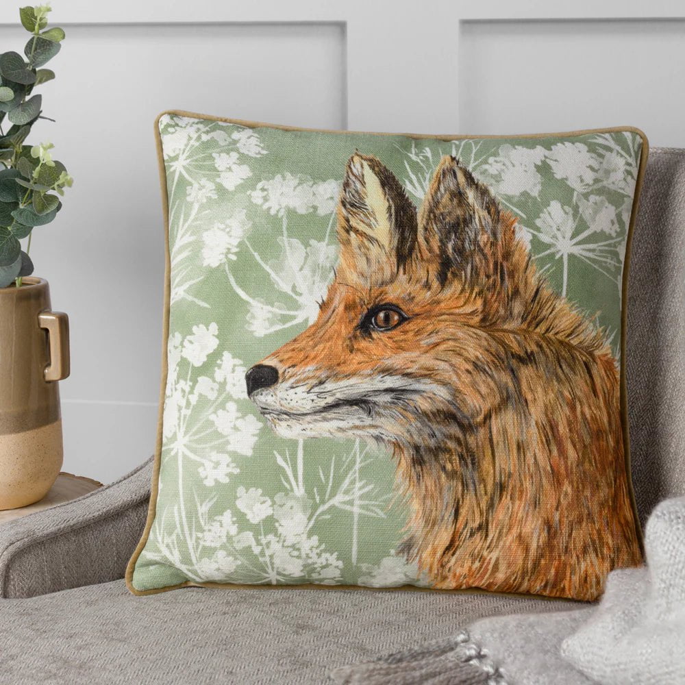 Wylder (Riva Home) Cushions Manor Fox Cushion in Natural