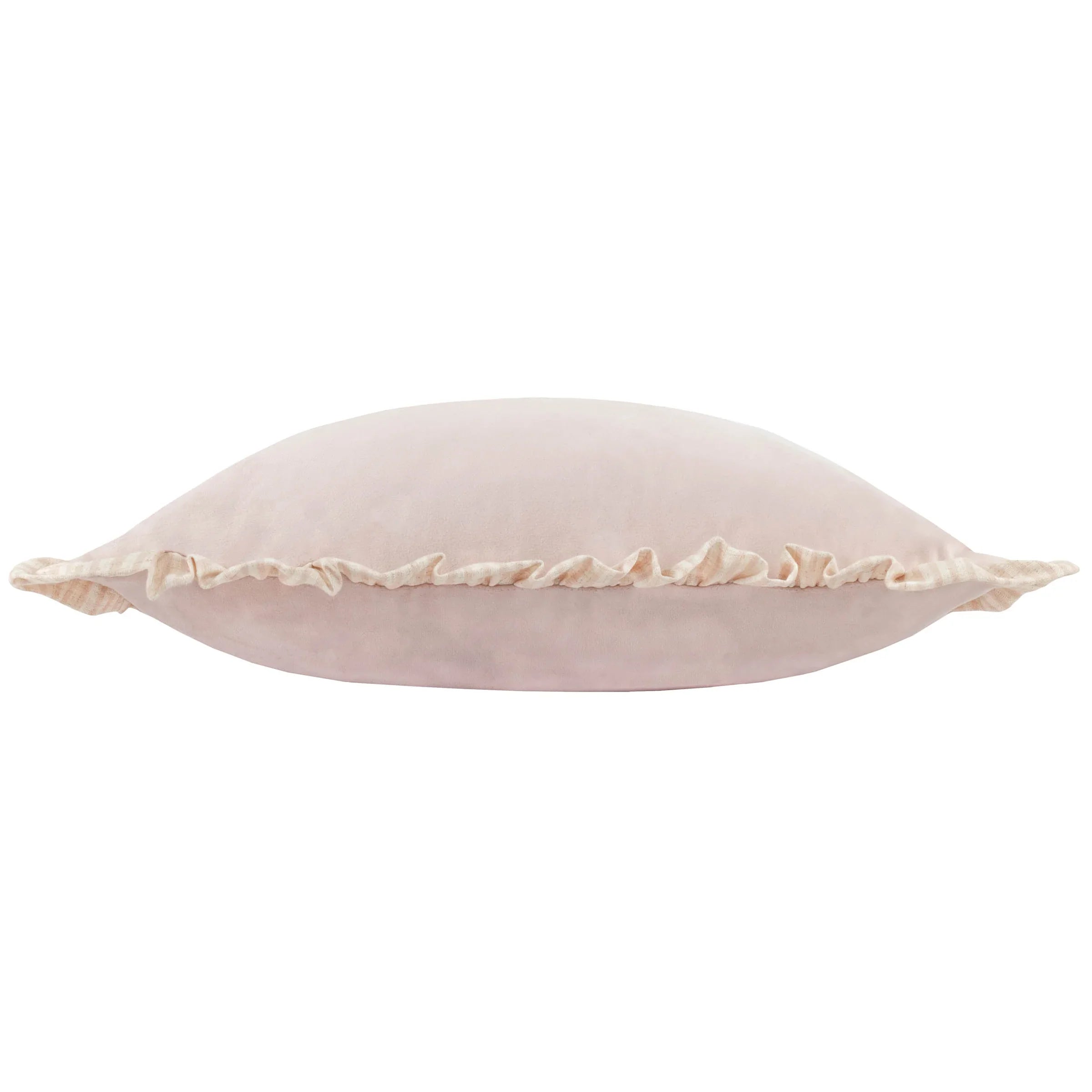 Wylder (Riva Home) Cushions SOLENE RUFFLE MATTE VELVET CUSHION  by Wylder
