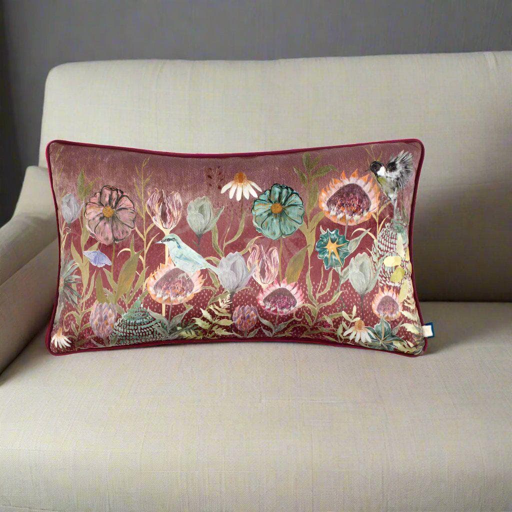 Wylder (Riva Home) Cushions Wylder Nature Meadow Bloom Cushion in Blossom