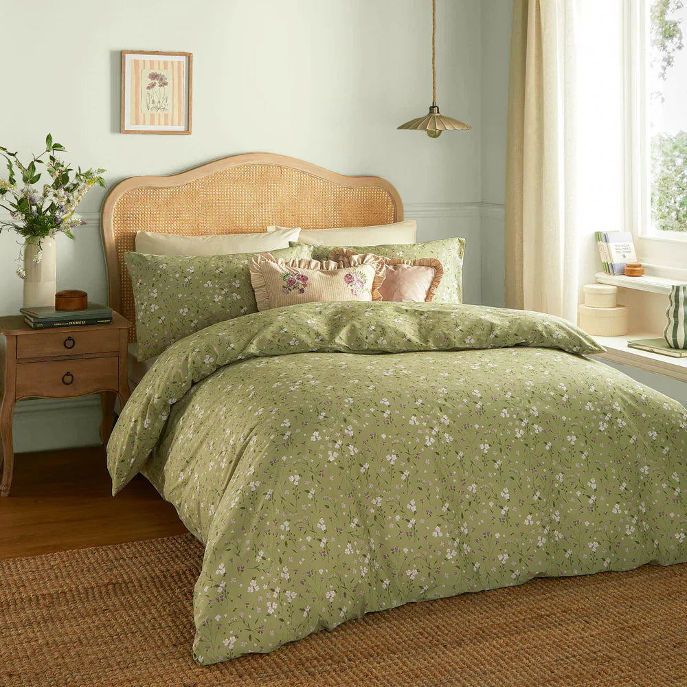 Wylder (Riva Home) Duvet Cover set BRONTE PRINTED FLORAL DUVET COVER SET  by Wylder Nature