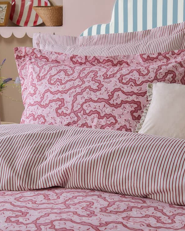 BRIANNA FLORAL 100% COTTON DUVET COVER SET by Wylder