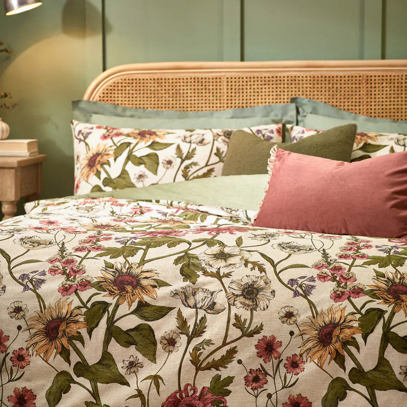 WALLFLOWER BOTANICAL DUVET COVER SET  by Wylder