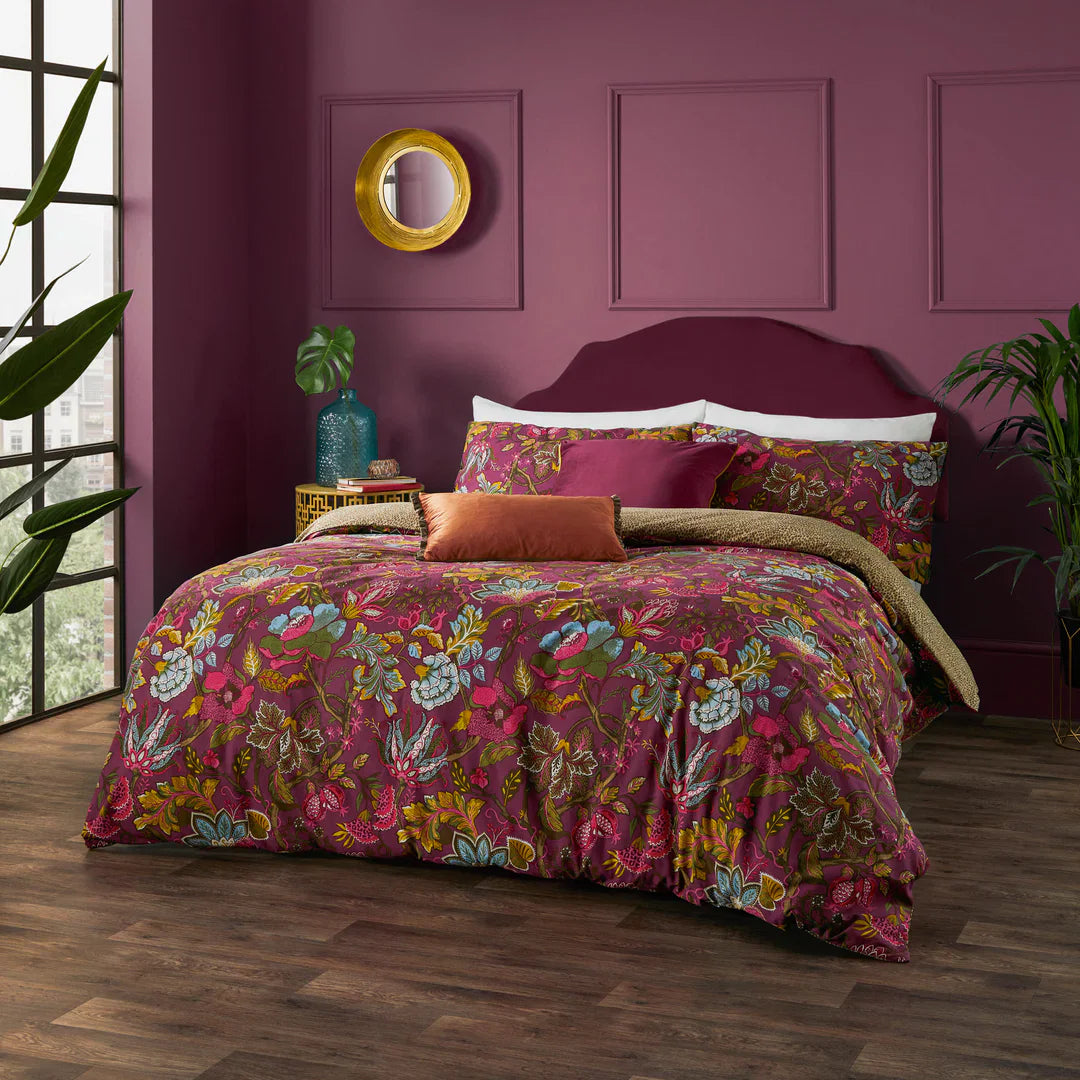 Wylder (Riva Home) Duvet Cover set VIRANAI EXOTIC FLORAL DUVET COVER SET by Wylder