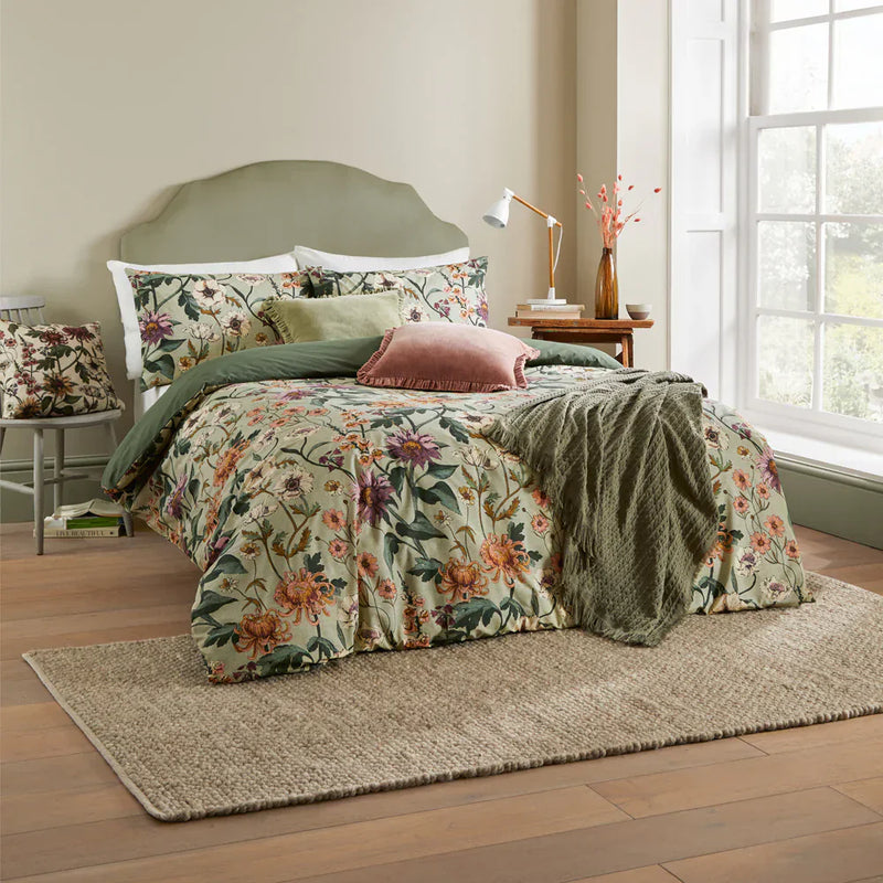 WALLFLOWER BOTANICAL DUVET COVER SET  by Wylder