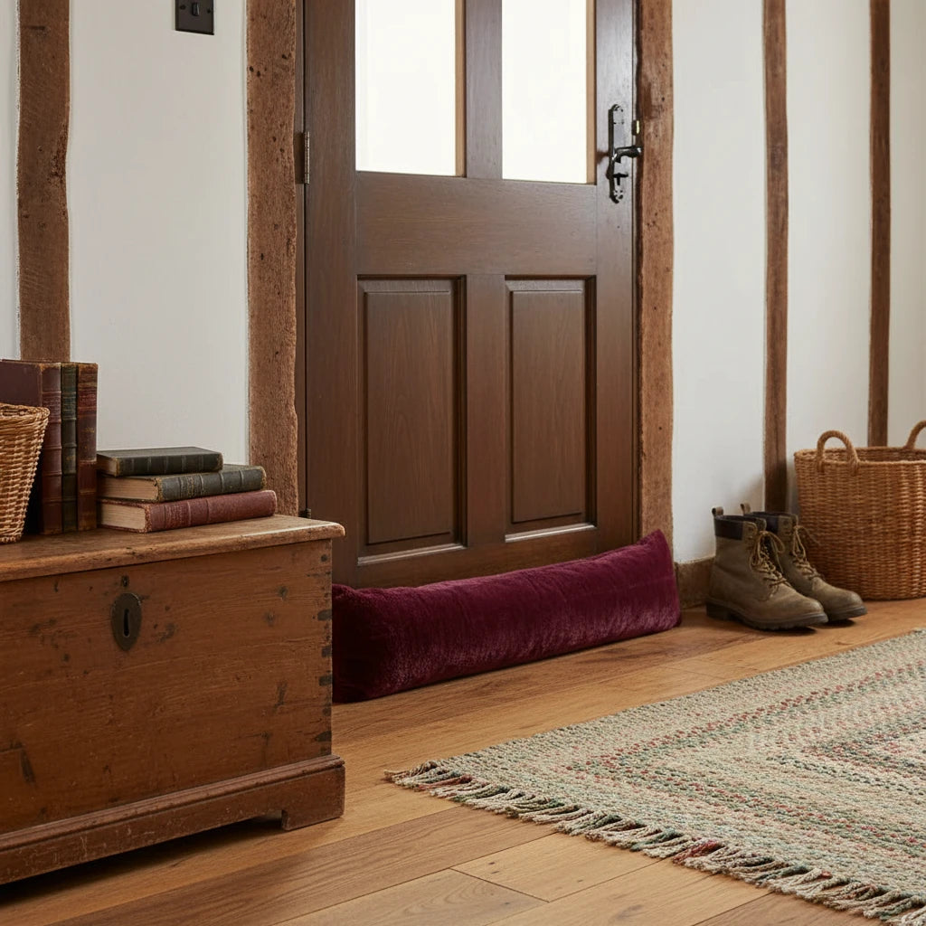 Wylder (Riva Home) Interior Design Range EMPRESS FAUX FUR DRAUGHT EXCLUDER | by Paoletti