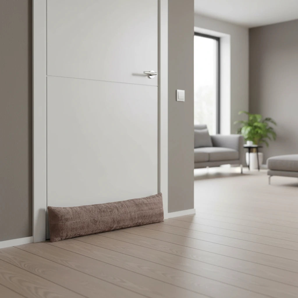 Wylder (Riva Home) Interior Design Range EMPRESS FAUX FUR DRAUGHT EXCLUDER | by Paoletti