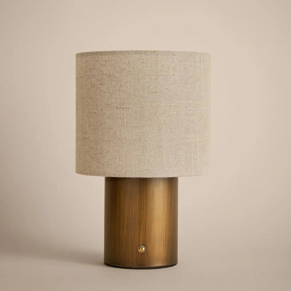 Yard (Riva Home) Antique Brass / Rechargeable FINN TABLE LAMP – AGED BRASS, ESPRESSO BROWN, OLIVE &amp; SANDSTONE by Yard