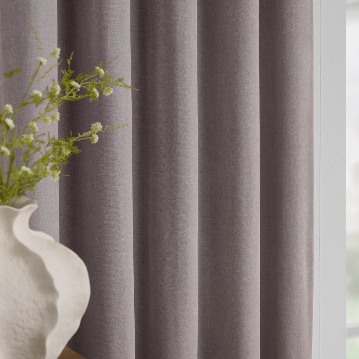 Yard (Riva Home) Curtains HEAVY CHENILLE VELVET ROOM DARKENING & BLACKOUT PENCIL PLEAT CURTAINS by Yard