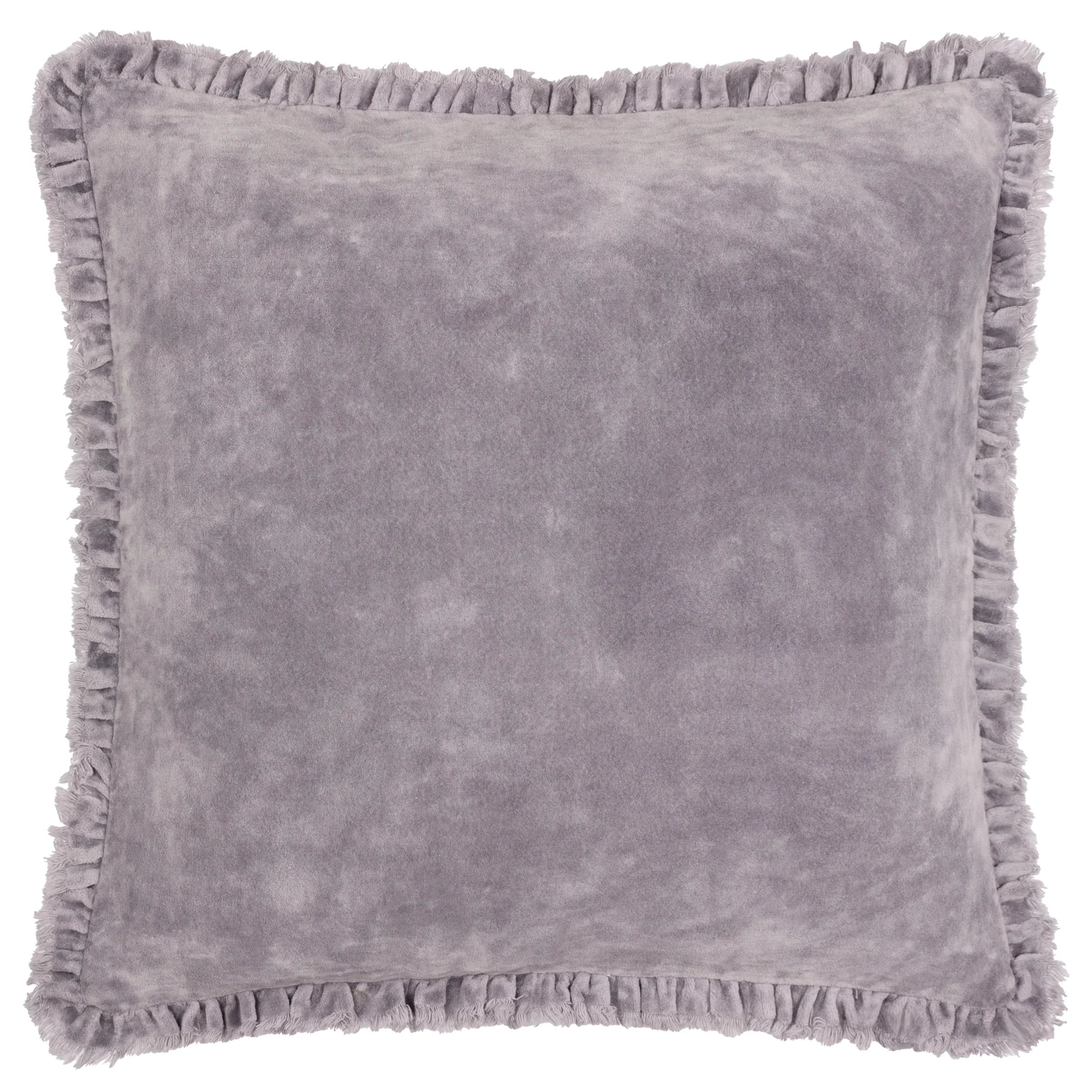 Yard (Riva Home) Cushions BERTIE WASHED COTTON VELVET CUSHION by Yard