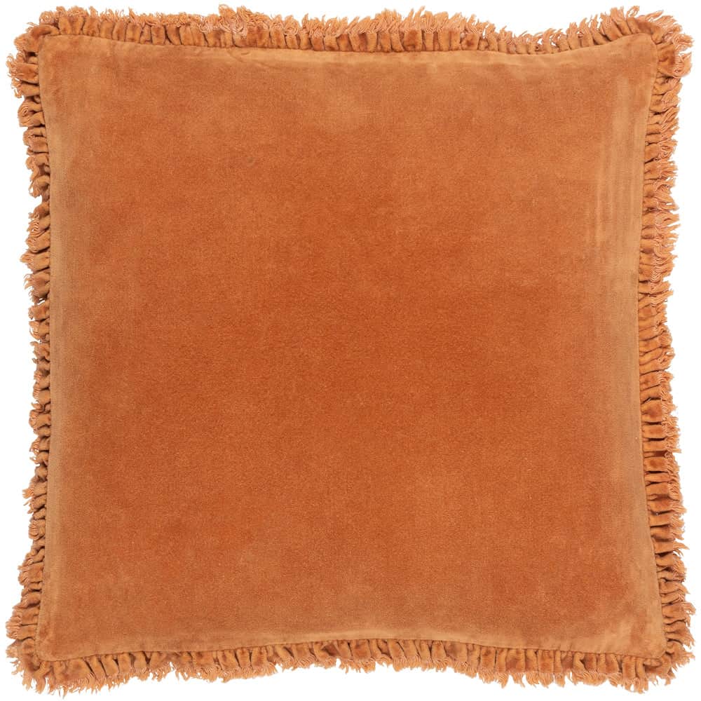 Yard (Riva Home) Cushions BERTIE WASHED COTTON VELVET CUSHION by Yard