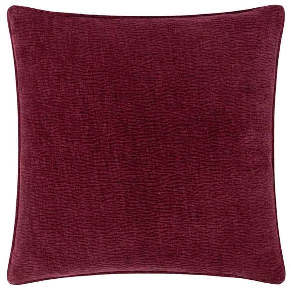 HEATH WASHED VELVET TEXTURED CUSHION – FEATHER FILLED by Yard