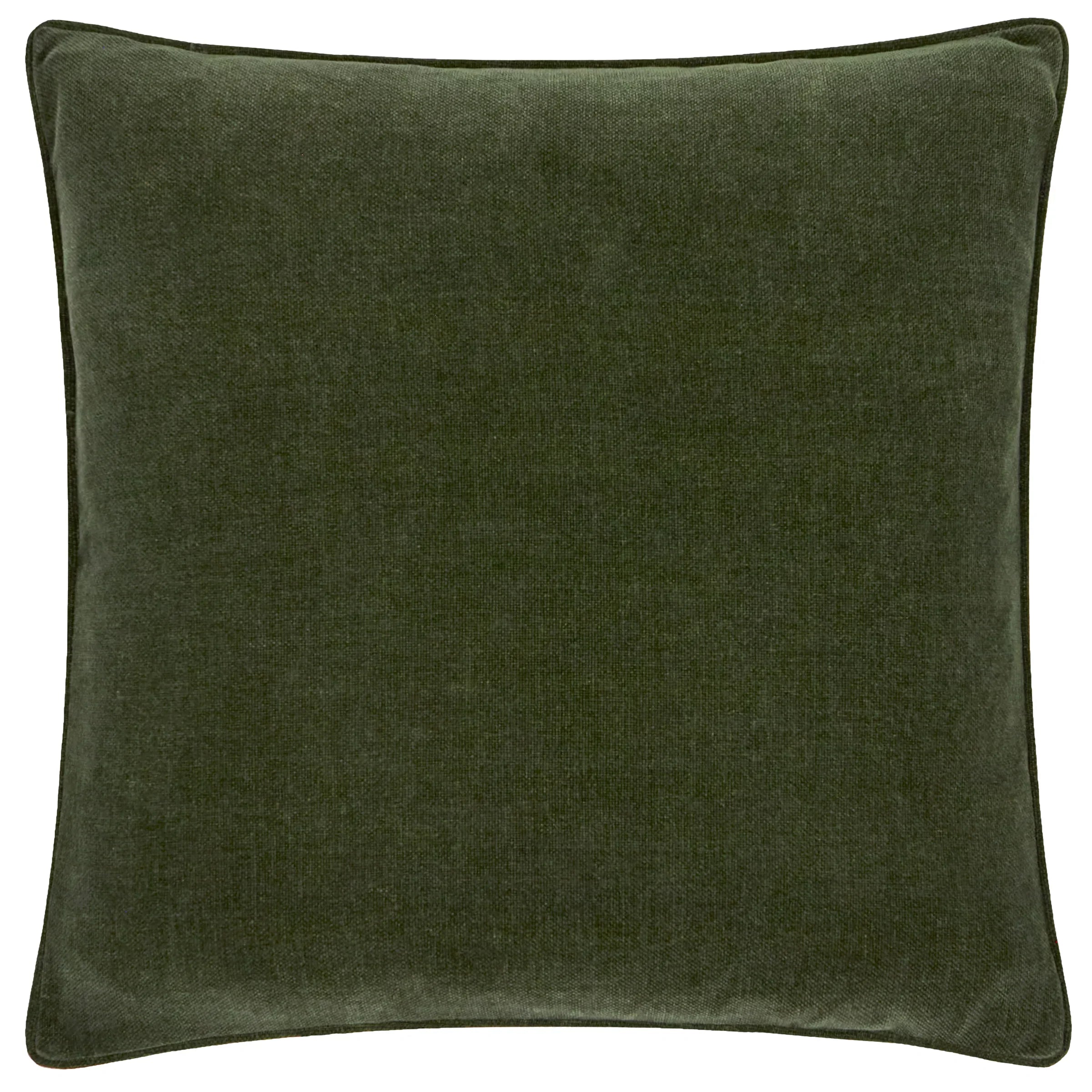 Yard (Riva Home) Cushions HEAVY CHENILLE PIPED CUSHION – FEATHER FILLED by Yard