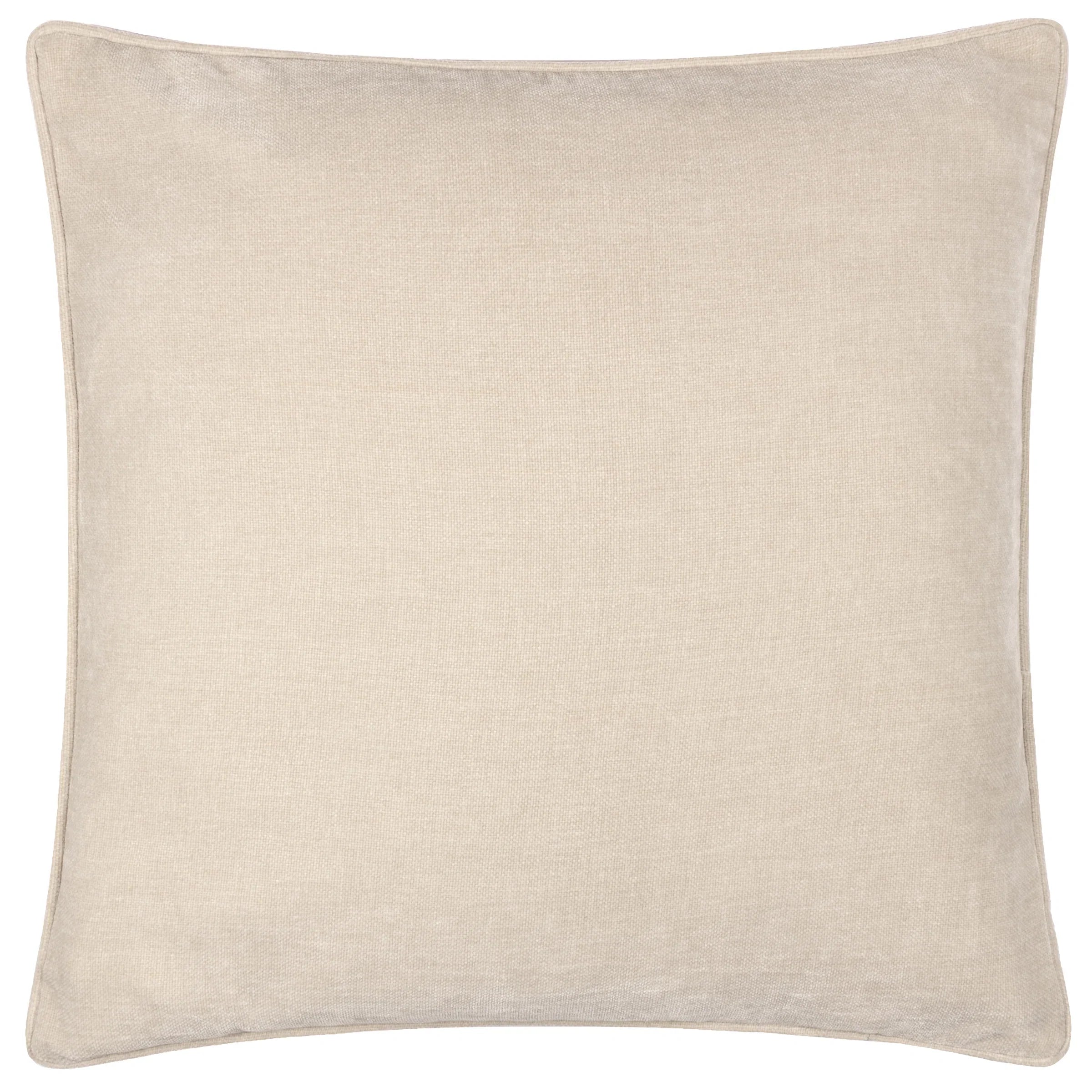 Yard (Riva Home) Cushions HEAVY CHENILLE PIPED CUSHION – FEATHER FILLED by Yard