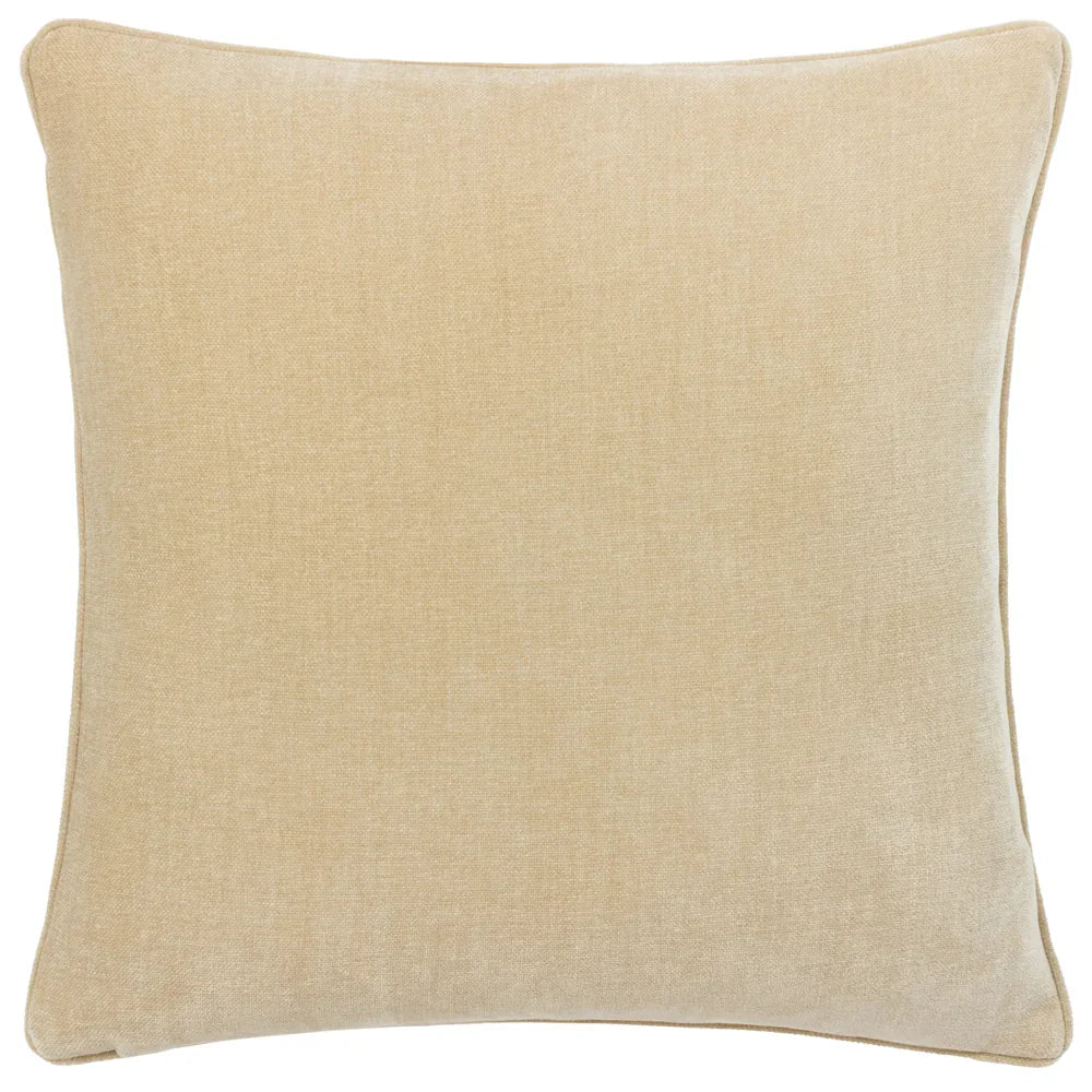 Yard (Riva Home) Cushions HEAVY CHENILLE PIPED CUSHION – FEATHER FILLED by Yard