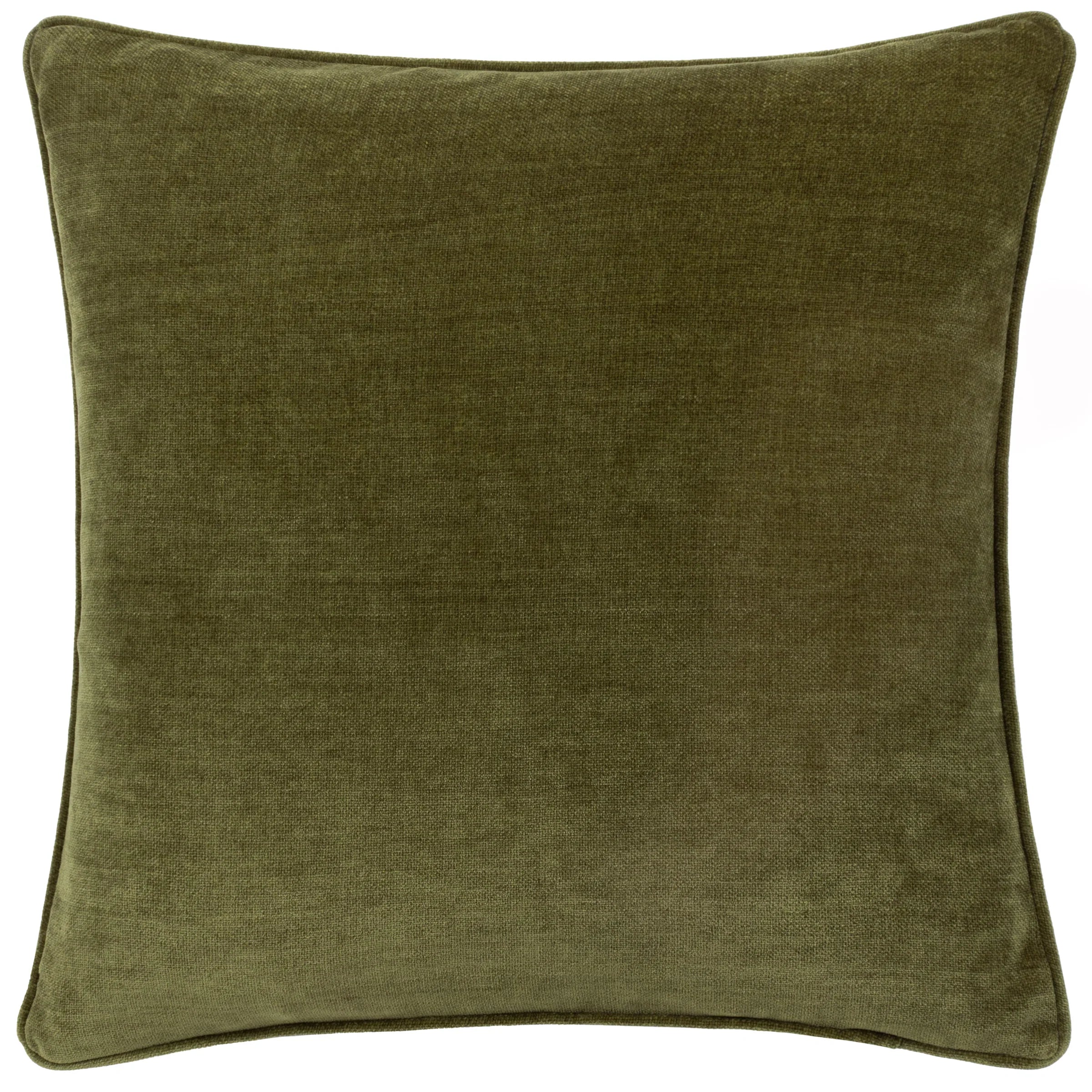 Yard (Riva Home) Cushions HEAVY CHENILLE PIPED CUSHION – FEATHER FILLED by Yard
