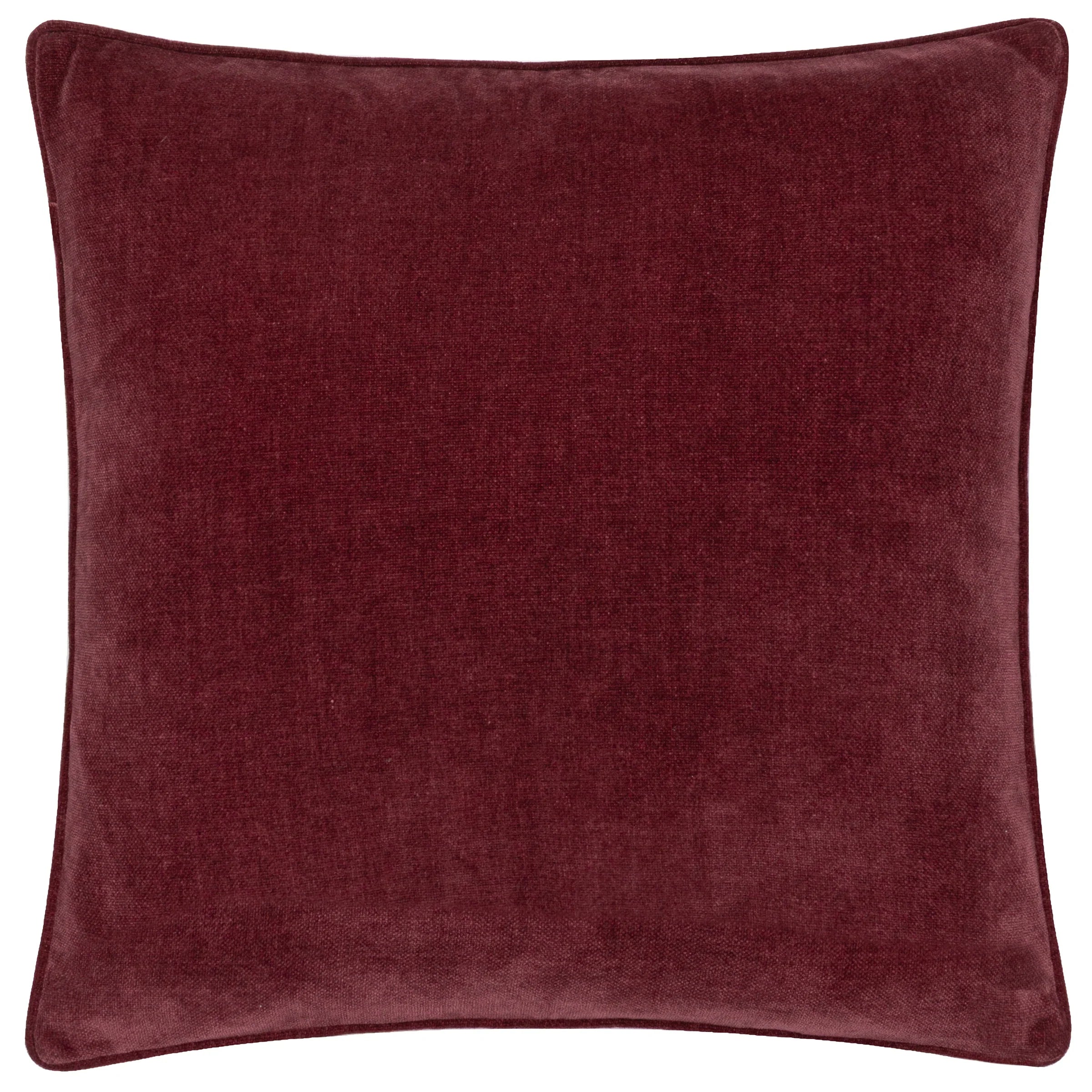 Yard (Riva Home) Cushions HEAVY CHENILLE PIPED CUSHION – FEATHER FILLED by Yard