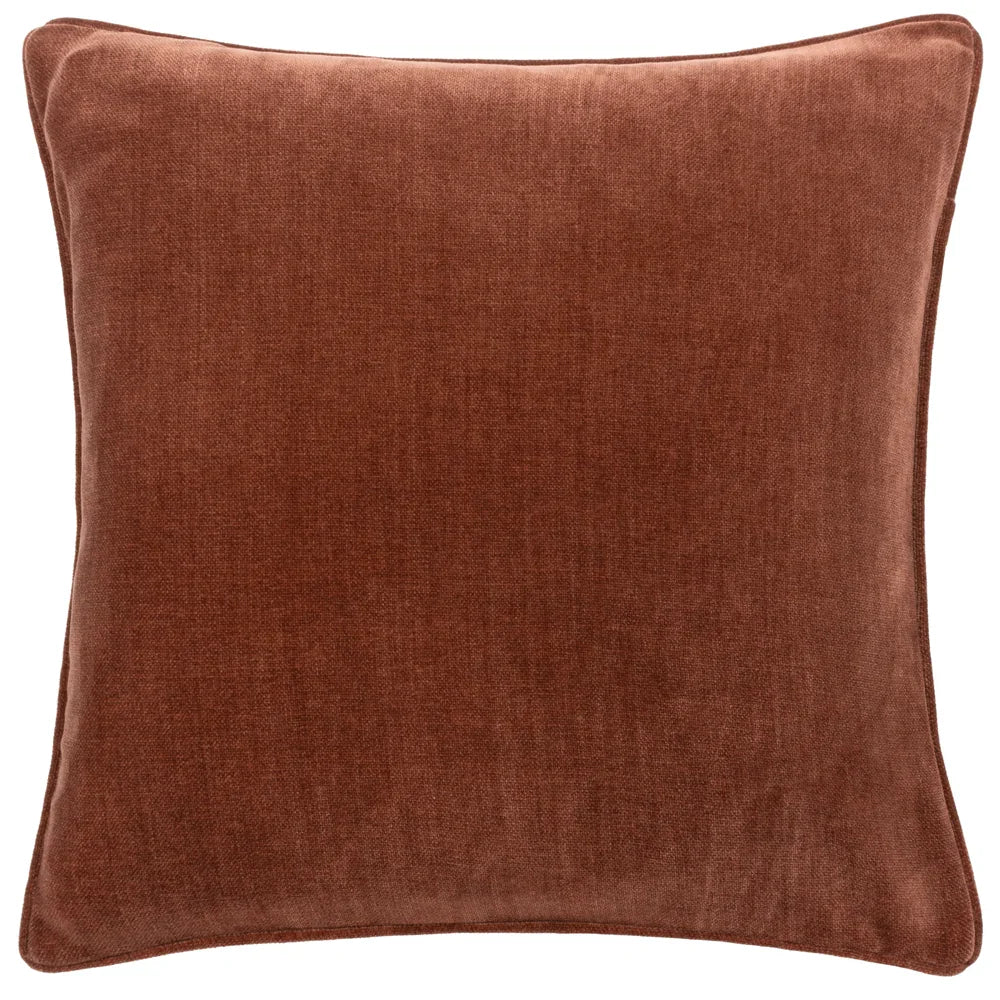 Yard (Riva Home) Cushions HEAVY CHENILLE PIPED CUSHION – FEATHER FILLED by Yard