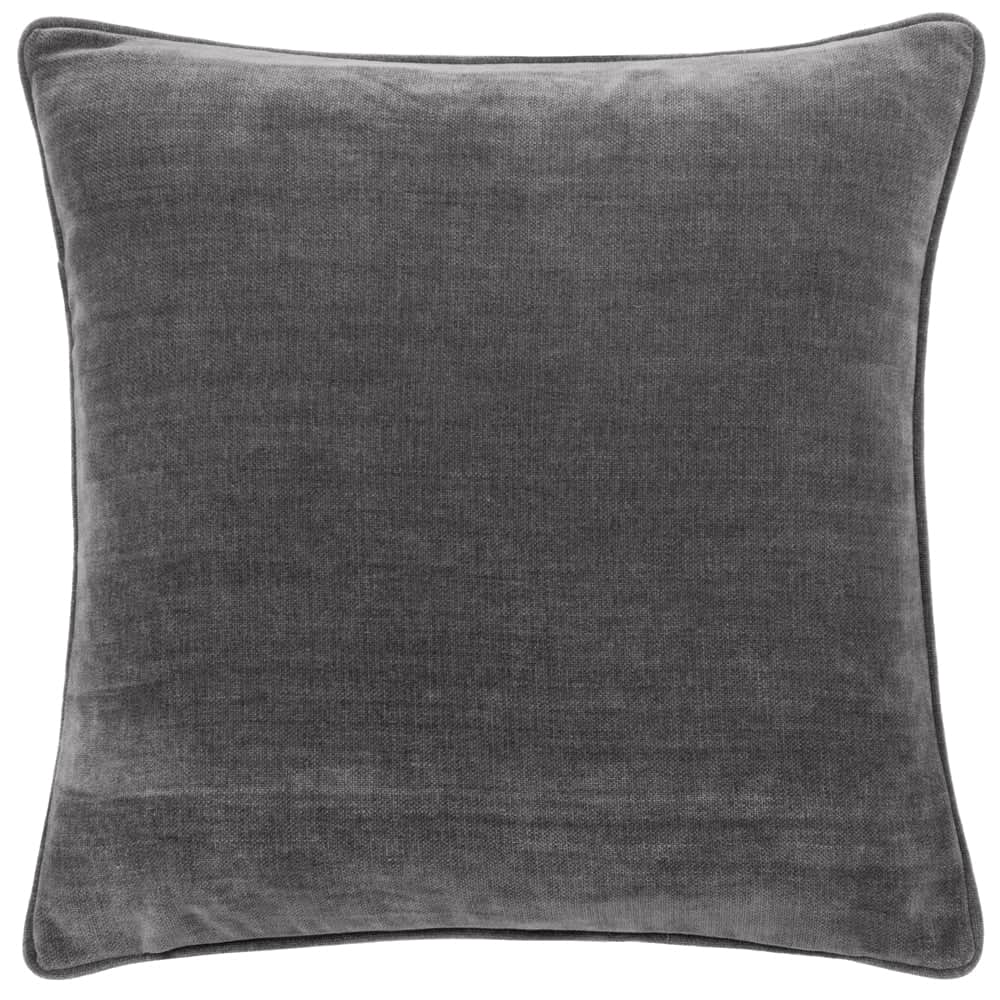 Yard (Riva Home) Cushions HEAVY CHENILLE PIPED CUSHION – FEATHER FILLED by Yard