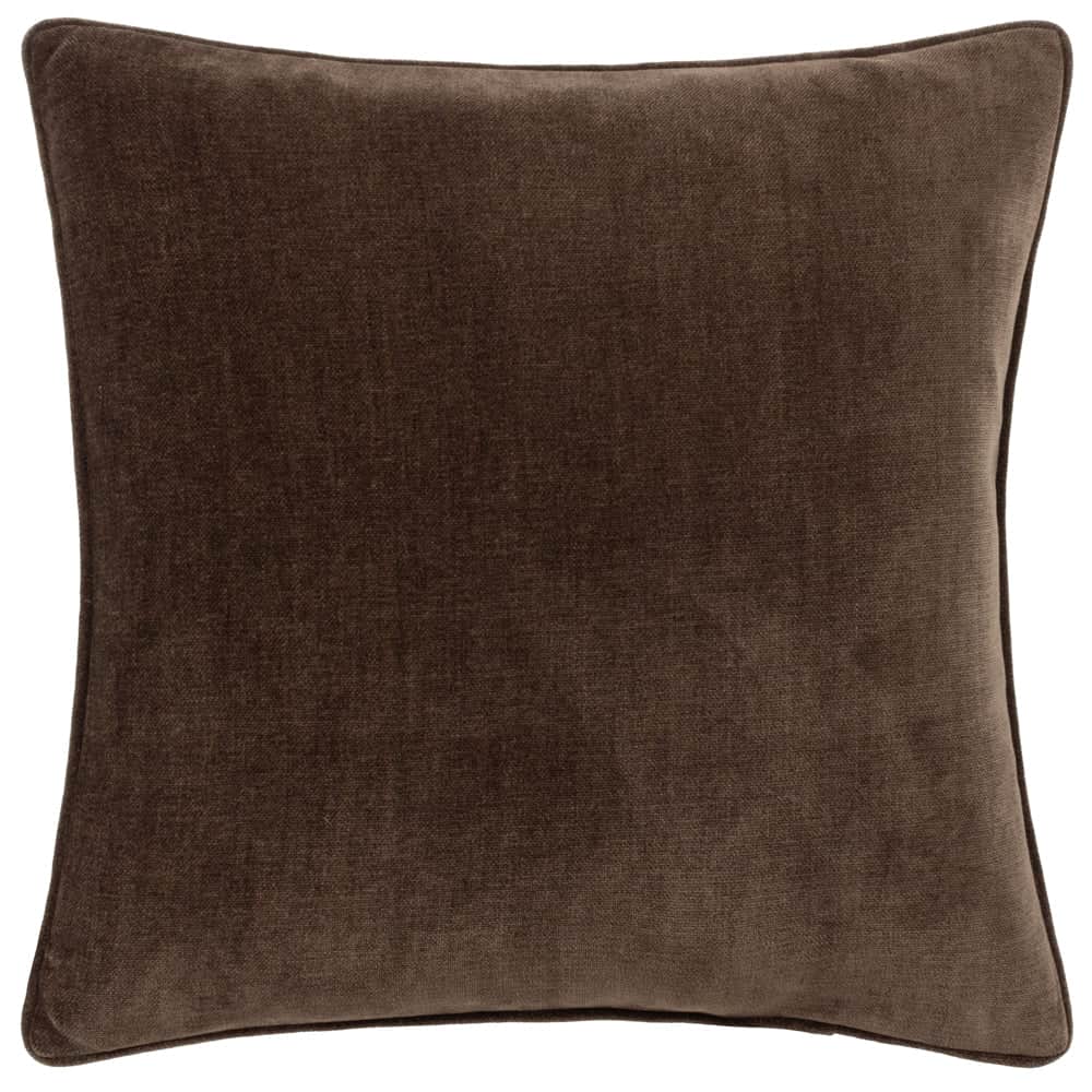 Yard (Riva Home) Cushions HEAVY CHENILLE PIPED CUSHION – FEATHER FILLED by Yard