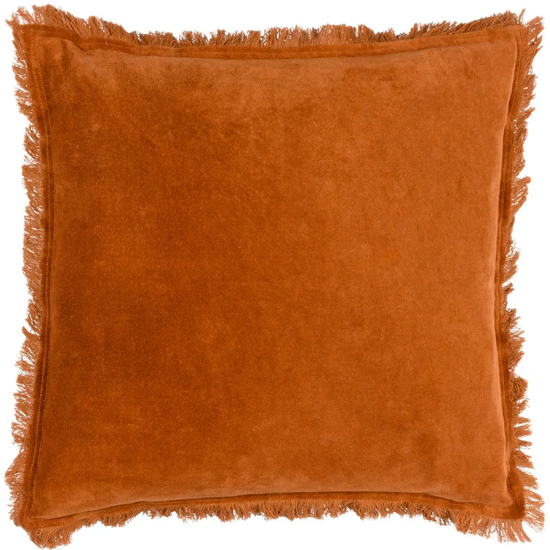JAYE COTTON VELVET CUSHION by Yard